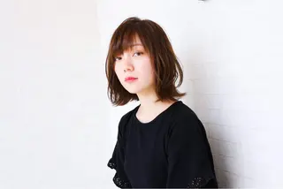 ミディアム カラー 【ショートスタイル】 志波李空のヘアスタイル