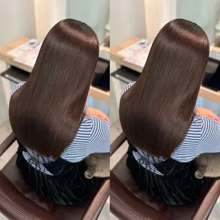 ロング カラー 髪質改善🫧ベージュ 椙山 響のヘアスタイル