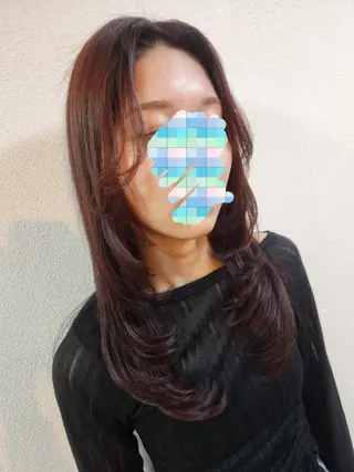 ロング ヘアアレンジ サロンソレイユ(マツ エク/ヘアセット)のヘアスタイル