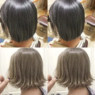 ショート カラー 代表🎀 ふわモテ愛 され髪🩷yumiのヘアスタイル
