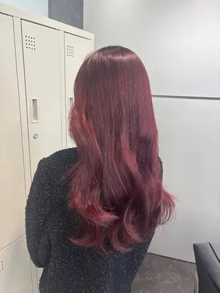 カラー ヘアアレンジ ミルクティー/ピンク カラー/ みう🎀のヘアスタイル