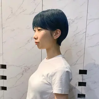 ショート aoi /パーマ /まるみショートのヘアスタイル