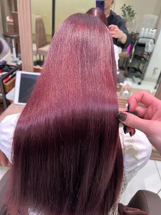 ロング カラー ブリーチ/デザイン 💎ryuyaのヘアスタイル