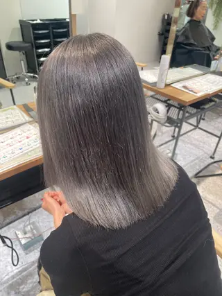 ミディアム カラー cut/eye 💖aika💖のヘアスタイル