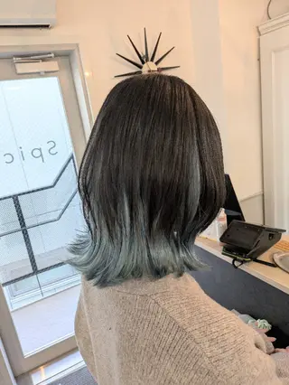 ミディアム ベージュ＊Spica 【ミルクティー】のヘアスタイル