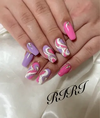 ネイル riri オーナーのネイルデザイン