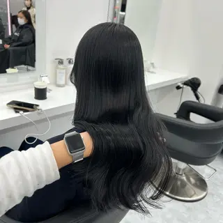 セミロング カラー ヘアアレンジ GOTODAY shair salon 横浜mare店所属・透明感抜群カラー mai🍑♡のヘアスタイル