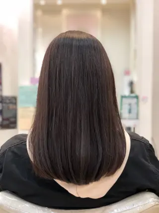 セミロング 小椚 明早飛のヘアスタイル
