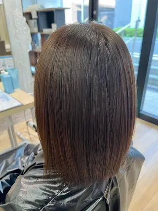ミディアム カラー 稲垣 舜典のヘアスタイル
