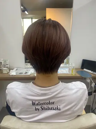ショート Aujuaソムリエ 🎨‎♡HARUのヘアスタイル