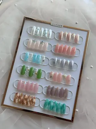 ネイル CREVIO小美玉店 Fukaのネイルデザイン