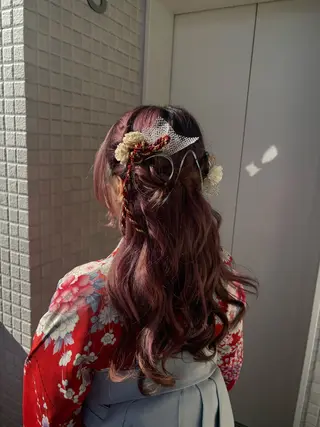 セミロング 🔅個性派/横浜パ ーマ/暖色/ミミのその他イメージ