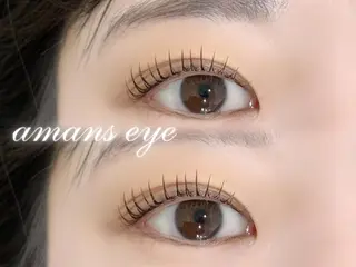 マツエク・マツパ amans eye りり𝜗𝜚のマツエク・マツパデザイン