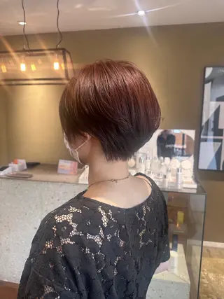 ショート カラー YUI/レイヤー/ ハッシュカットのヘアスタイル