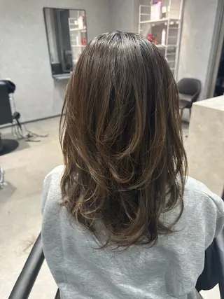 セミロング Hair salon Clair所属・森 沙織のヘアスタイル