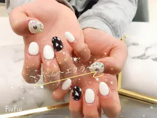 ネイル ネイルサロンエクラ 🫧Shizukaのネイルデザイン