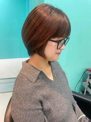 ショート カラー 🫧ショート/ボブ 池袋西口・泡渕✂️のヘアスタイル