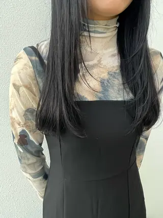 ロング 小山 水綺のヘアスタイル