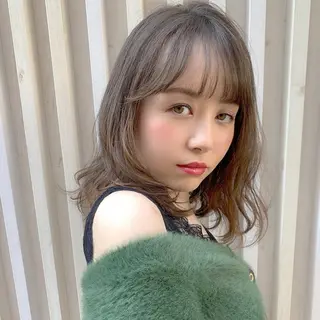 ミディアム 💖レイヤー×美髪 💖momoのヘアスタイル