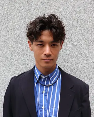 パーマ メンズ 似合わせカット /パーマ岡本淳平のヘアスタイル