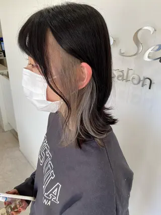 ミディアム Ze・seal所属・ze sealのヘアスタイル