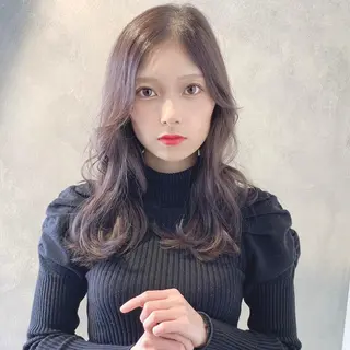 ロング カラー ✨️美髪矯正×似合わ せ艶カラー✨藤田透のヘアスタイル