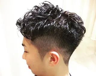 ショート メンズ 山本 将史のヘアスタイル