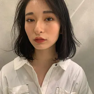 ミディアム カラー 似合わせ美髪ヘア✨ 天王寺．阿倍野🌈のヘアスタイル