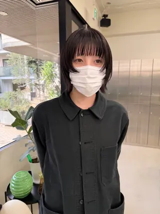 ショート カラー 表参道/赤み無し 透明感 colorのヘアスタイル