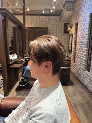 カラー メンズ オノ　ソウイチロウ/ レイヤー/パーマのヘアスタイル