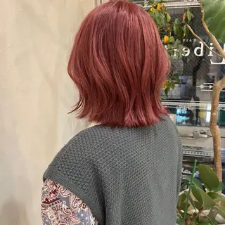 カラー SiLO yuri andoのヘアスタイル