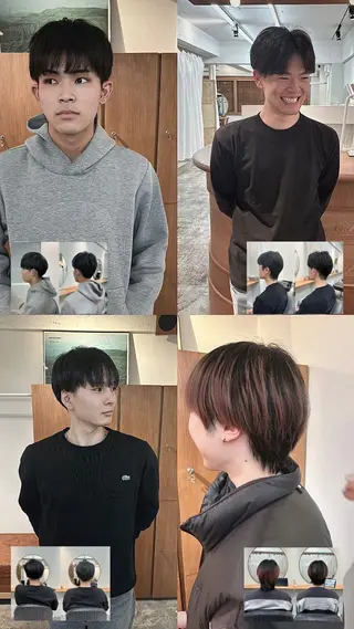 メンズ aiko【艶カラー ・ミニモ年内で終了】のヘアスタイル