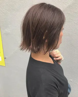 ミディアム さの あやねのヘアスタイル