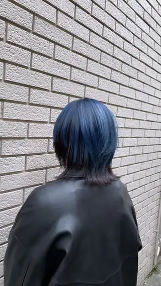 ミディアム カラー Masaki ブリーチカラーのヘアスタイル