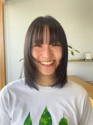 ミディアム カラー see. REIRAのヘアスタイル