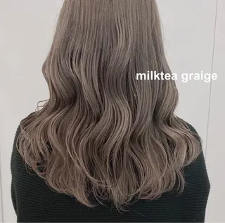 セミロング カラー 💗🤍透明感カラー 🤍💗kanonのヘアスタイル