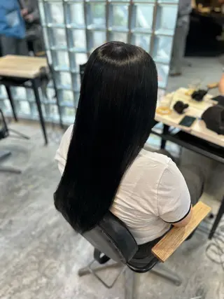 ロング 🌷ブリーチ縮毛矯正 /mina🌷のヘアスタイル