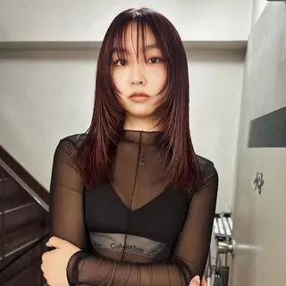 ロング カラー ☆RUO☆/レイヤー /ハイトーンのヘアスタイル