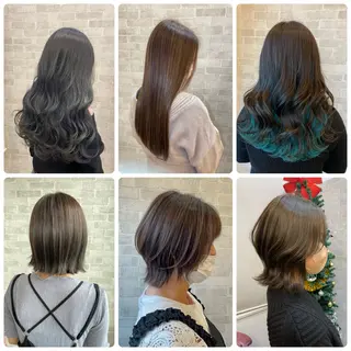 ミディアム Well's TAIGAのヘアスタイル