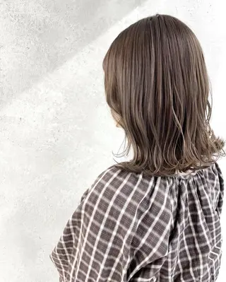 ミディアム カラー SALOWIN所属・【@_ami hair_】のヘアスタイル