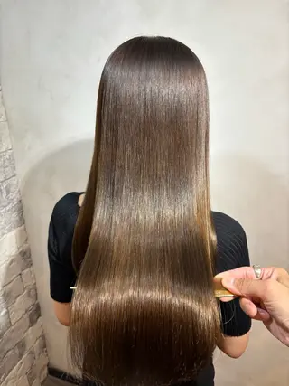 ロング 美髪矯正 🌈髪質改善 山下のヘアスタイル