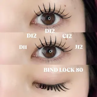 マツエク・マツパ GALN 🎀 yumi パリエクのマツエク・マツパデザイン