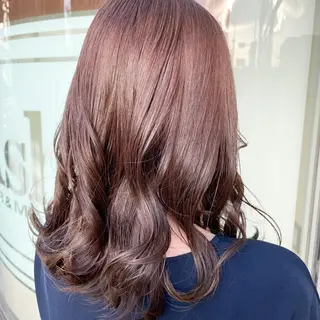 セミロング Aujuaソムリエ/ HARUNO/艶髪のヘアスタイル