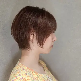 ショート カラー YUTORI hair&spa所属・ショート特化 上尾 YUTORIのヘアスタイル