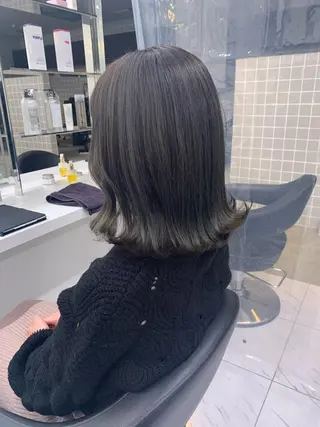 セミロング 【美容室が苦手な方 専問美容室】MIHOのヘアスタイル