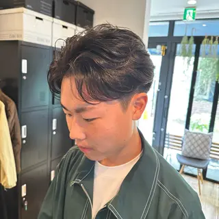 ショート パーマ メンズ 【メンズヘア】 原宿/Kasumiのヘアスタイル