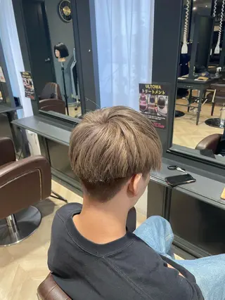 ショート メンズ 【艶カラー⠀】坂東 要のヘアスタイル