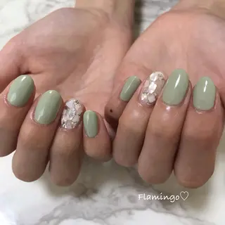 ネイル 浮きにくいフィルイン ｜上品シンプルネイルのネイルデザイン