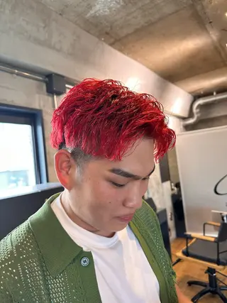 ショート カラー メンズ ✂︎メンズ特化✂︎ 竹内貴則のヘアスタイル