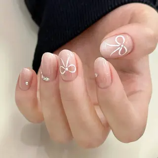 ネイル By moonネイル 🌷ワンホン/韓国風のネイルデザイン